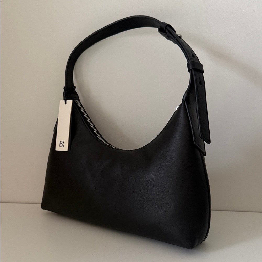 Banana Republic Leather Crescent Shoulder Bag
